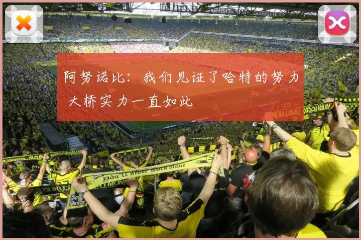 阿努诺比：我们见证了哈特的努力 大桥实力一直如此